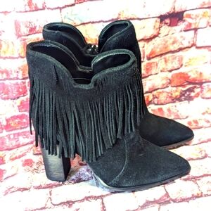 Antonio Melani Felixxe leather tassell boots 6.5 New without box